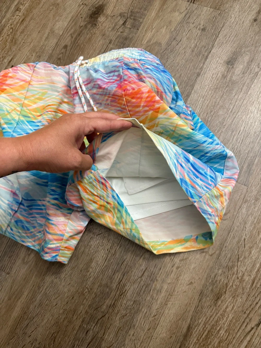 Chubbies • 5.5” Abstract Watercolor Lined Swim Trunks